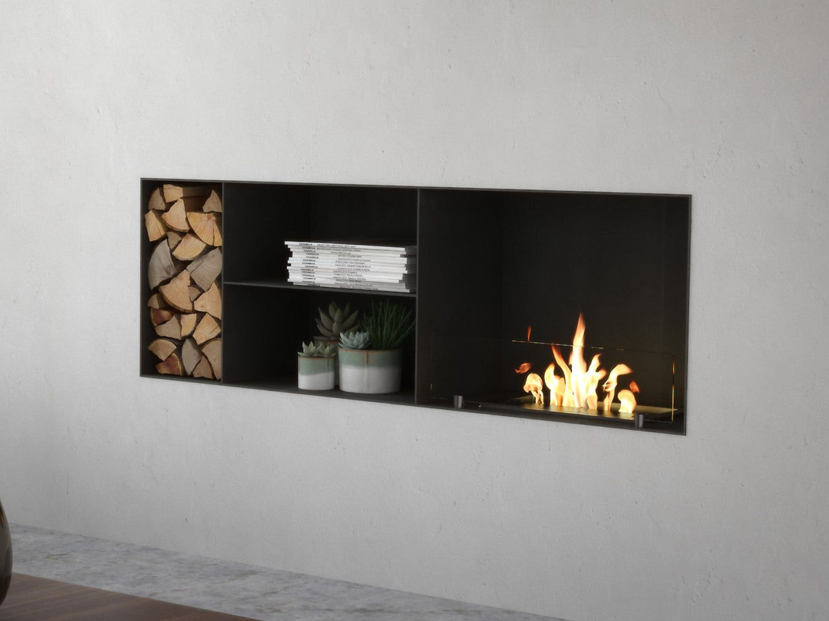 MaisonFire - Incasso 120 fuoco asimmetrico